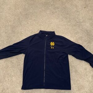 Notre Dame Under Armour Waterproof rain coat